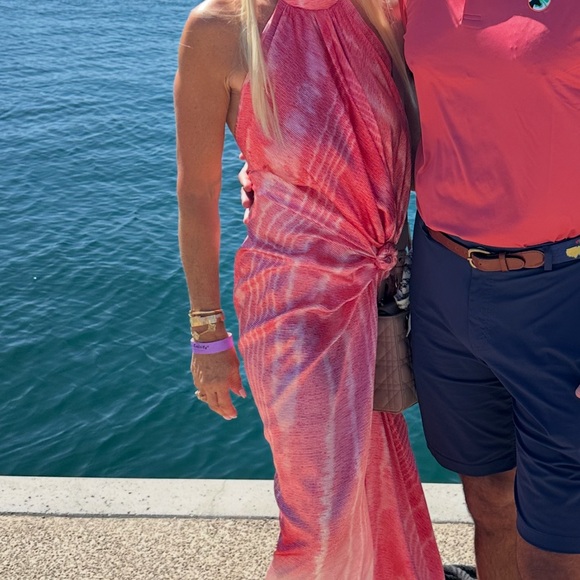 Silvia Tcherassi Pink Maxi Dress - Picture 1 of 5